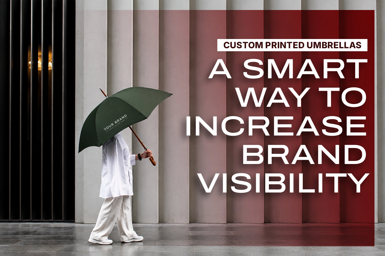 How Custom Printed Umbrellas Help Brands Increase Visibility During Outdoor Campaigns