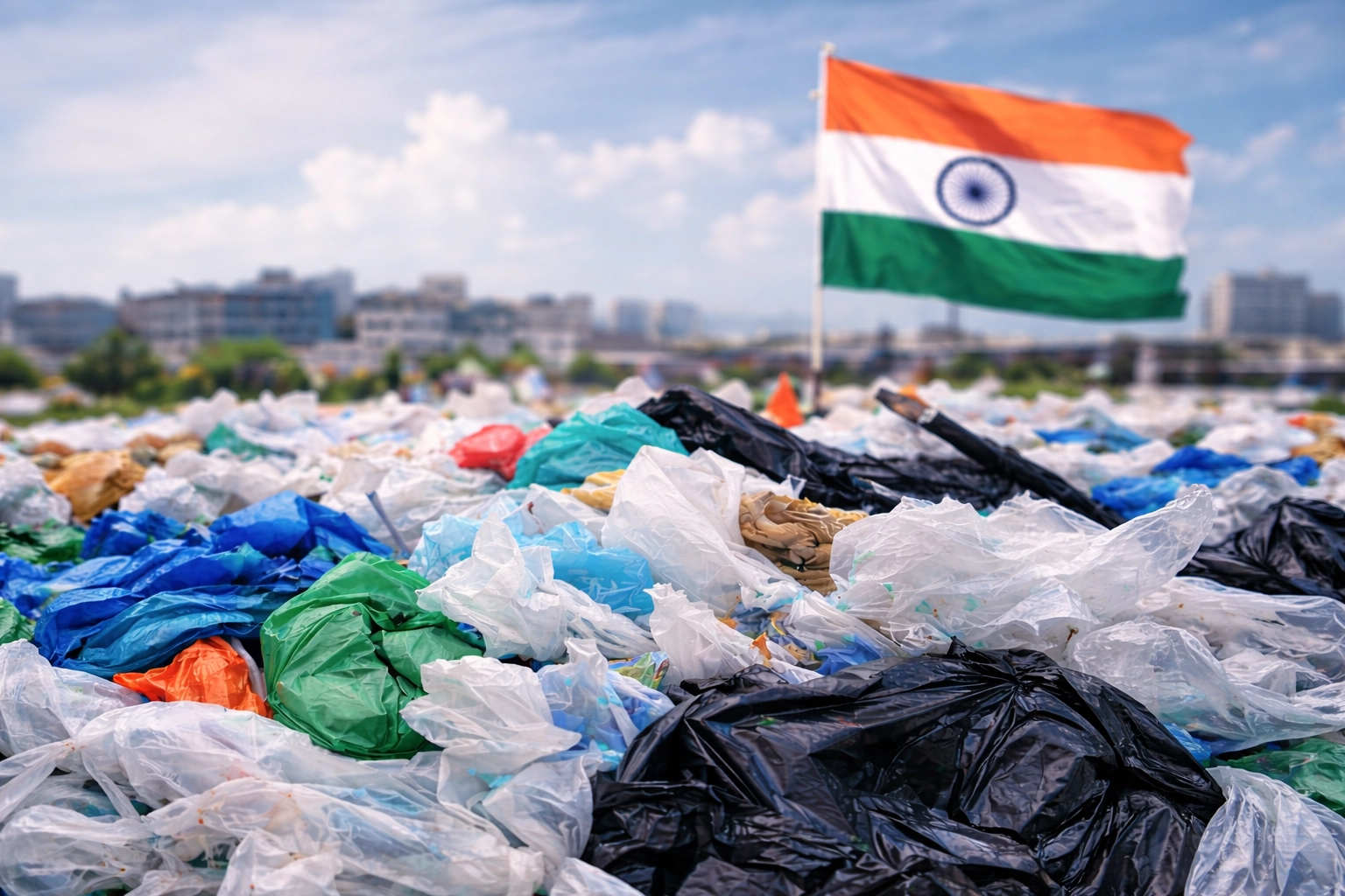 India to ban plastic bags and other 5 items on 2nd October