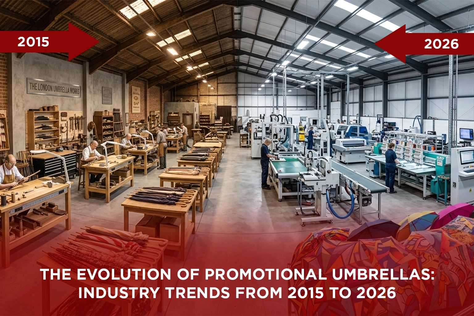 The Evolution of Promotional Umbrellas: Industry Trends from 2015 to 2026